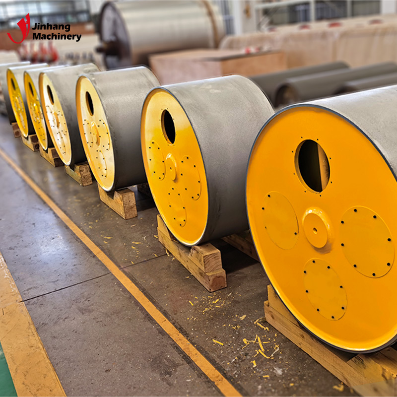 Rolo de teste revestido com carboneto de tungstênio resistente a impactos